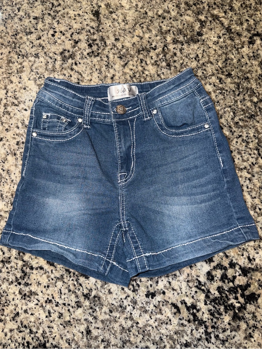 Women's Blue Denim Shorts